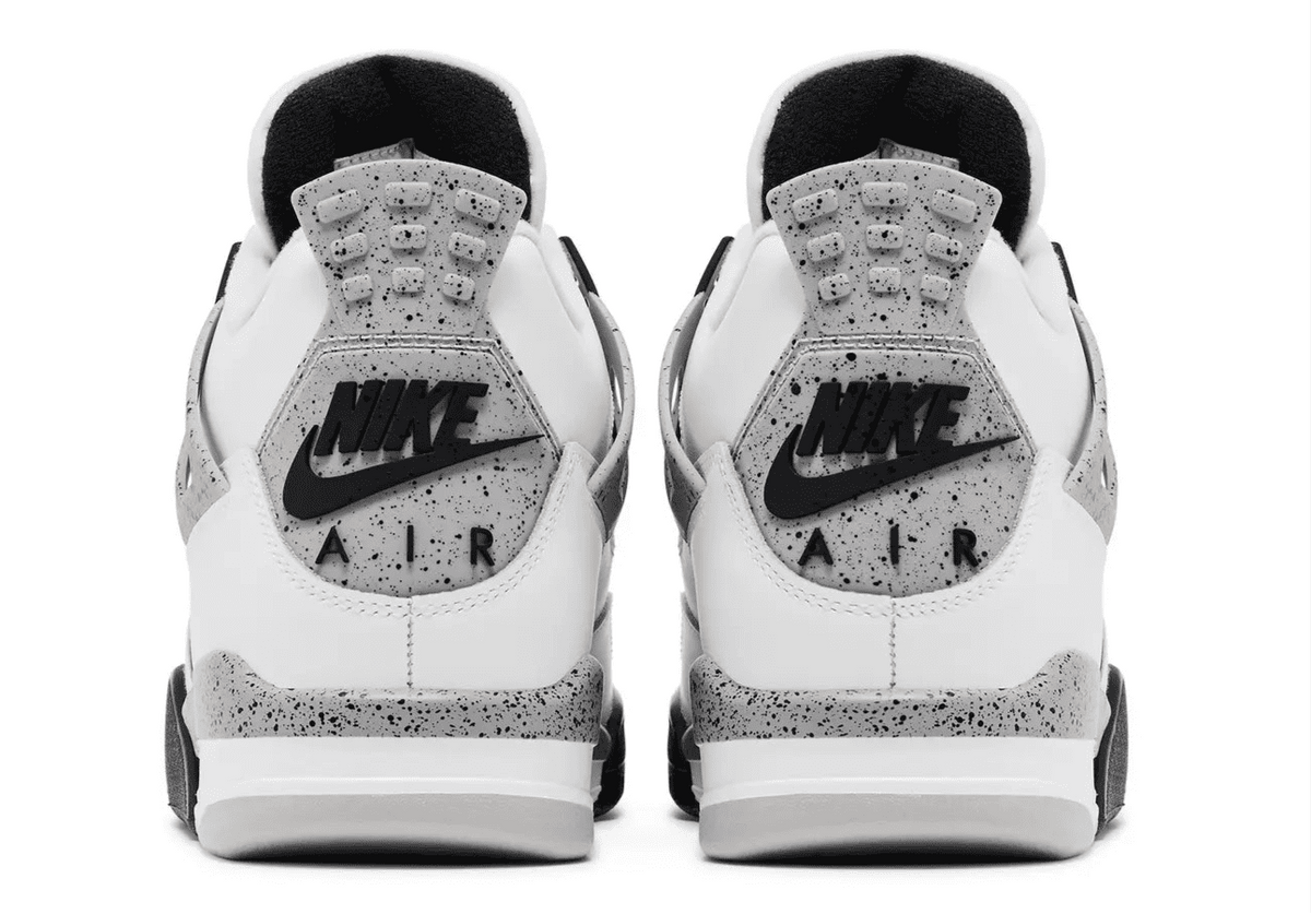 Jordan 4 Retro OG White Cement Men's Sneakers FV5029-100