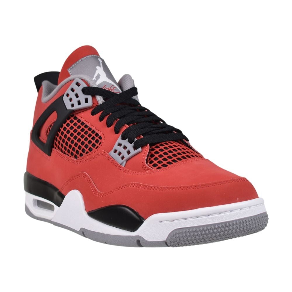 Men's Jordan 4 Retro "Toro Bravo" Fire Red/White-Black (FQ8138 600) - 11