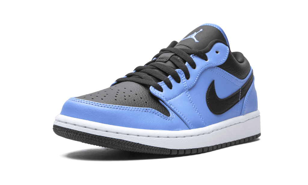 Jordan MENS Air Jordan 1 Low "University Blue / Black" 553558 403 from Stadium Goods