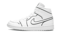JORDAN WOMENS AIR JORDAN 1 MID Womens "Iridescent Outline" CK6587 100 CK6587 100 from Stadium Goods