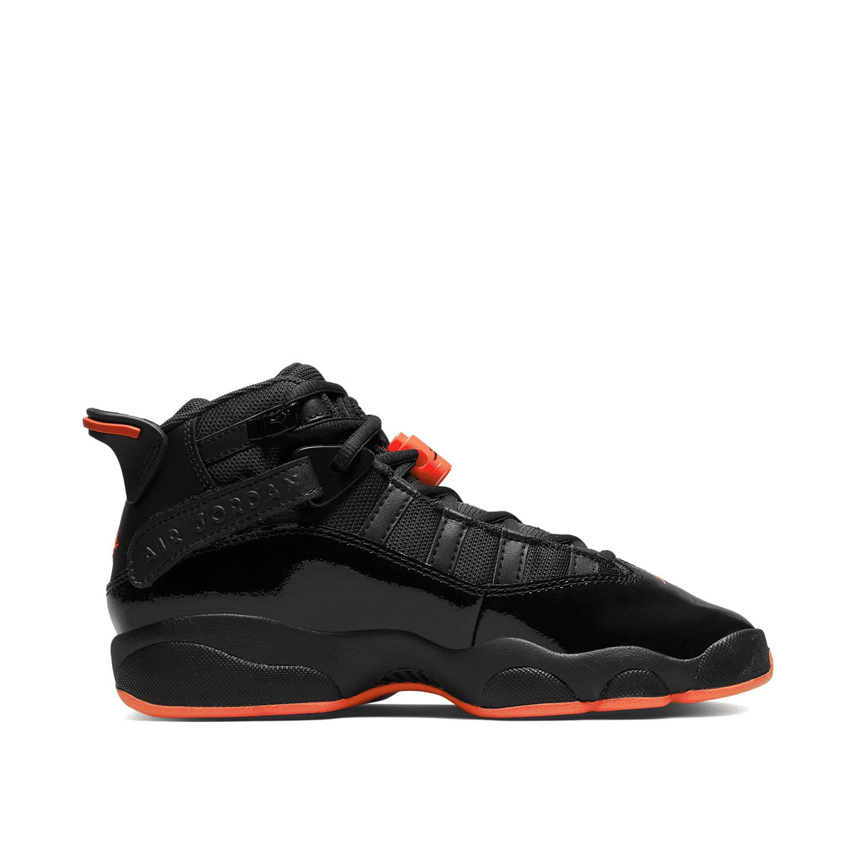 Jordan 6 Rings Black Infrared Big Kids' GS Sneakers 323419-066