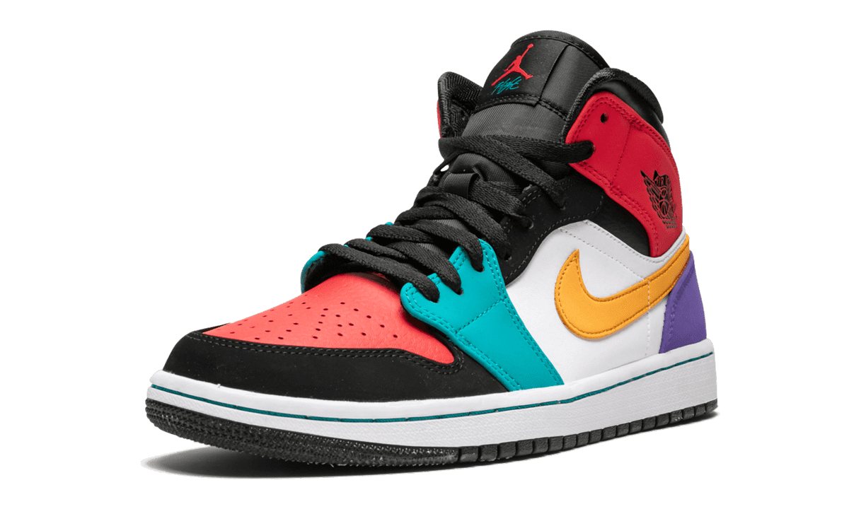 JORDAN MENS Air Jordan 1 Mid "Multicolor" 554724 125 from Stadium Goods
