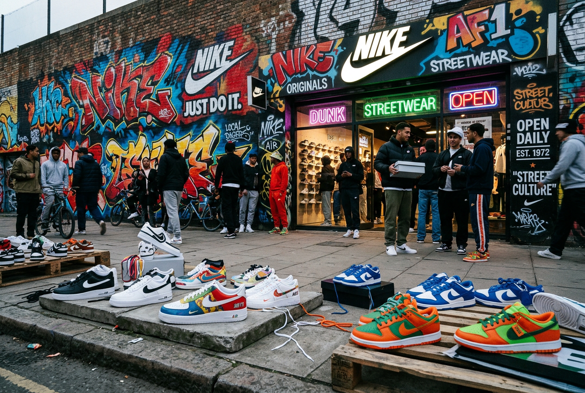 Urban Street Style Nike Banner